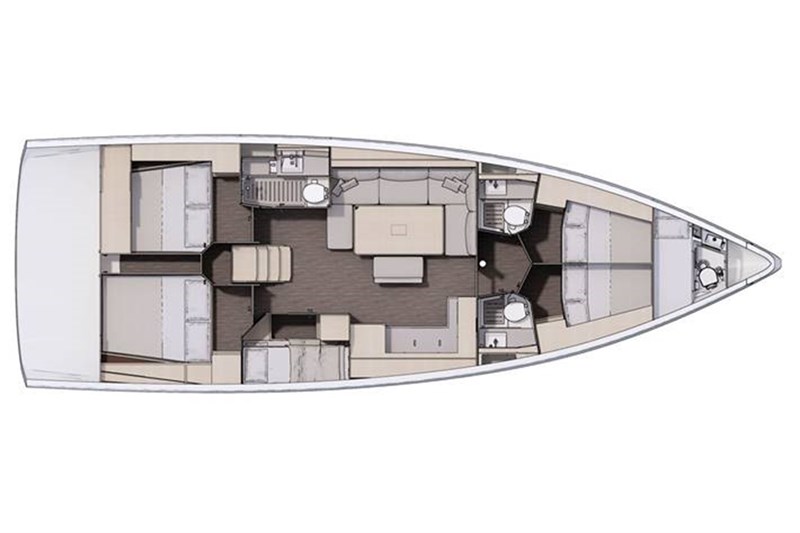 Аренда яхты Dufour 470 (5+1Cab)  /2025