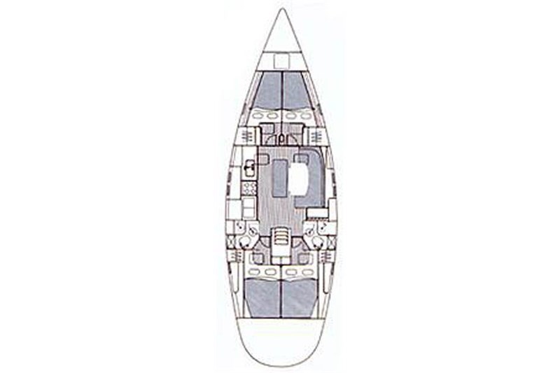 Аренда яхты Oceanis 461 (4Cab)  /1997