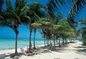 Strand in Santa Lucia