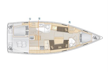Hanse 418 (3cab) 