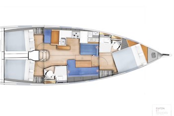 Sun Odyssey 410 (3Cab) 