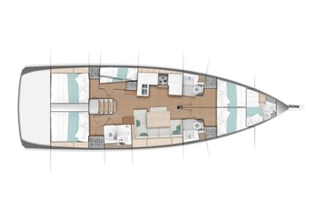 Sun Odyssey 490 (5 + 1 Cab) 