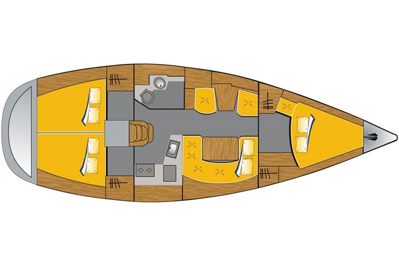 Sun Odyssey 40 (3Cab)
