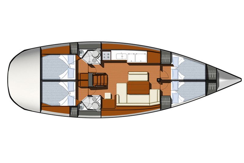 Sun Odyssey 44i (4Cab)