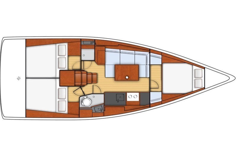 Oceanis 38 (3Cab)