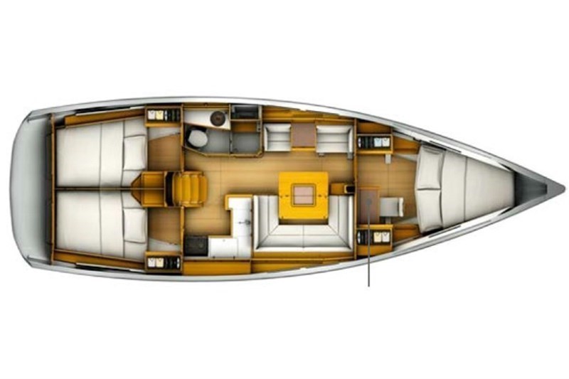 Sun Odyssey 419 (3Cab)