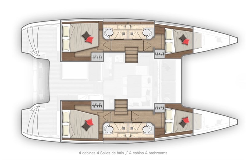 Lagoon 40 (4+2Cab)